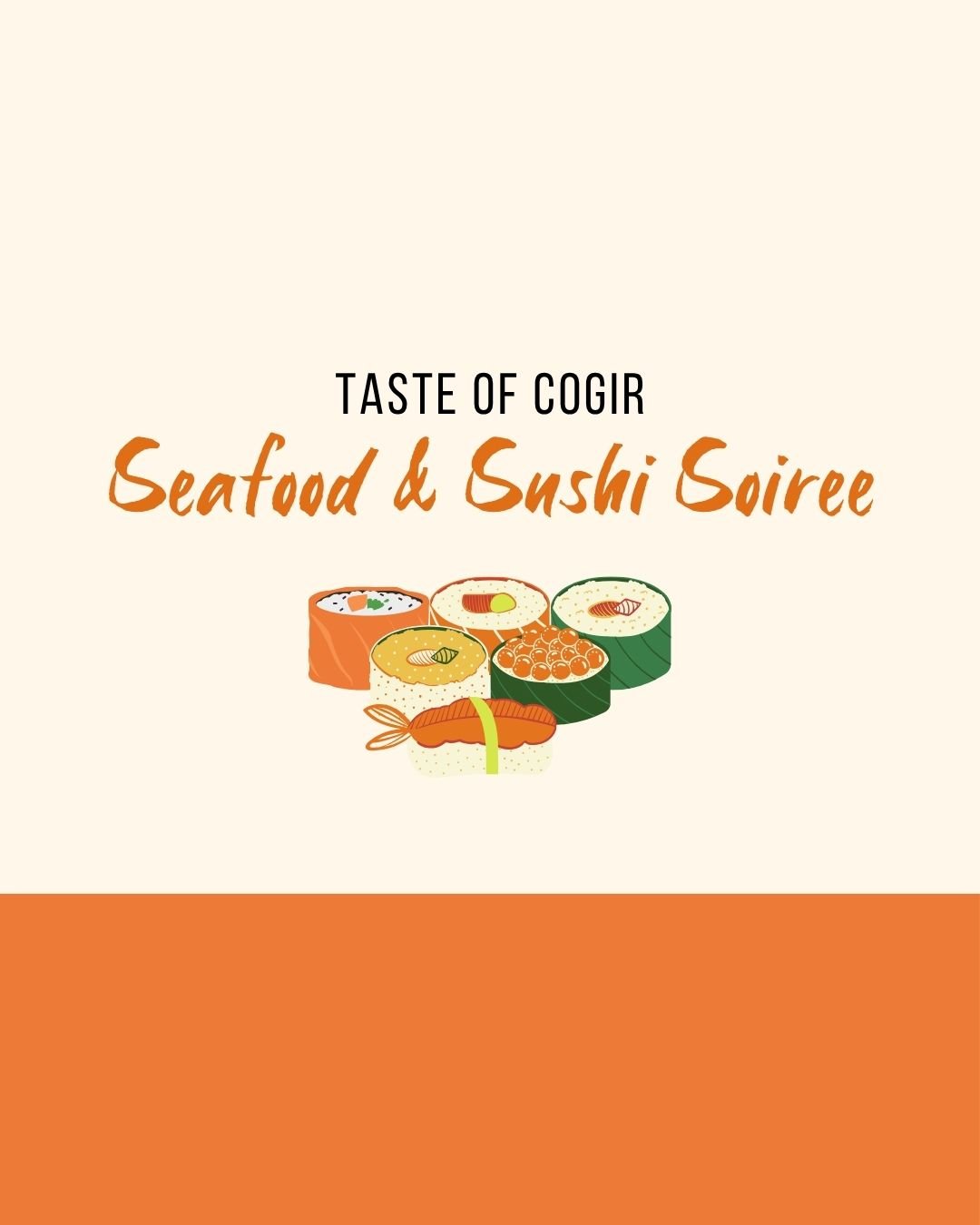 Event: Seafood & Sushi Soiree