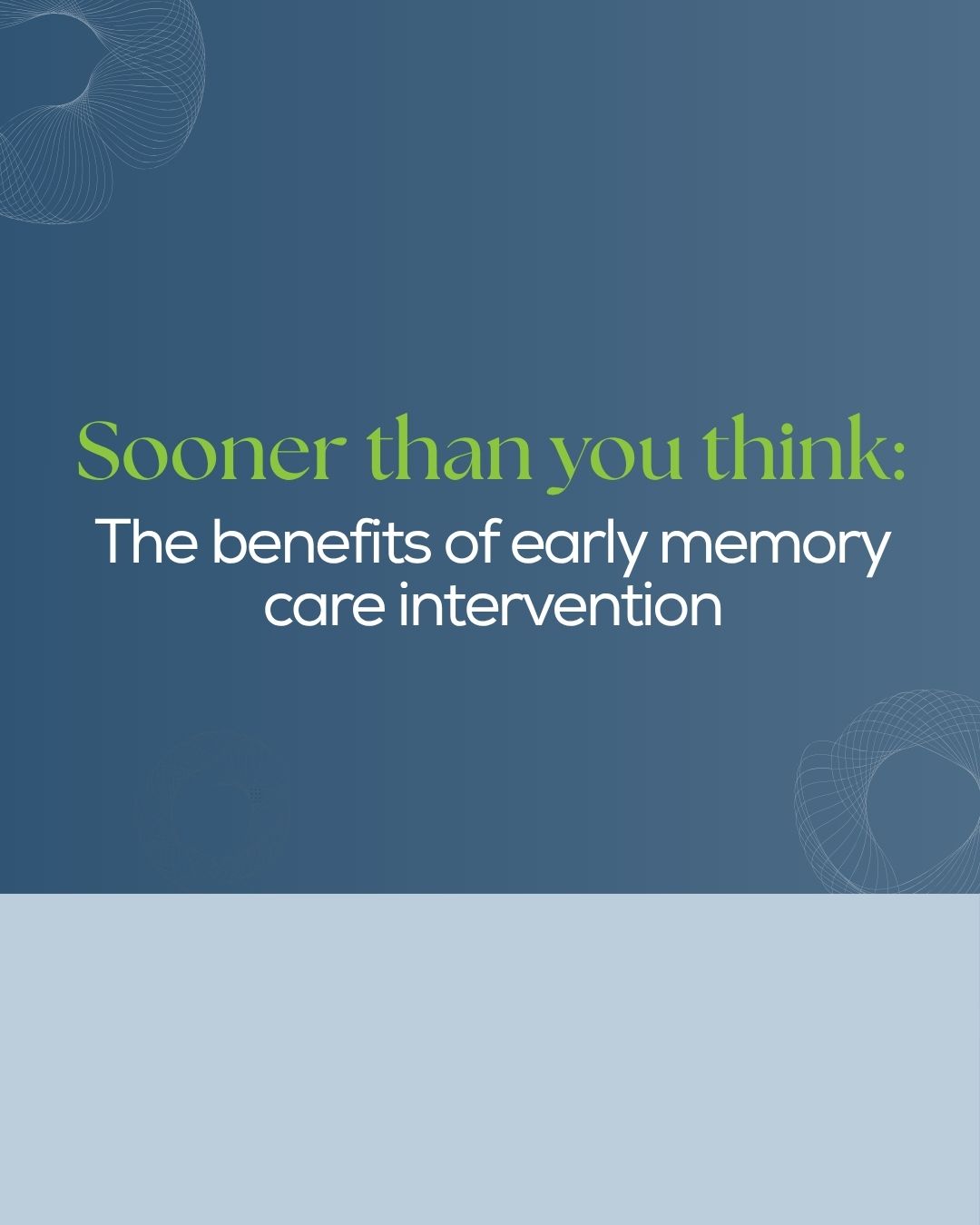 Event: Benefits of Early Memory Care Intervention Panel