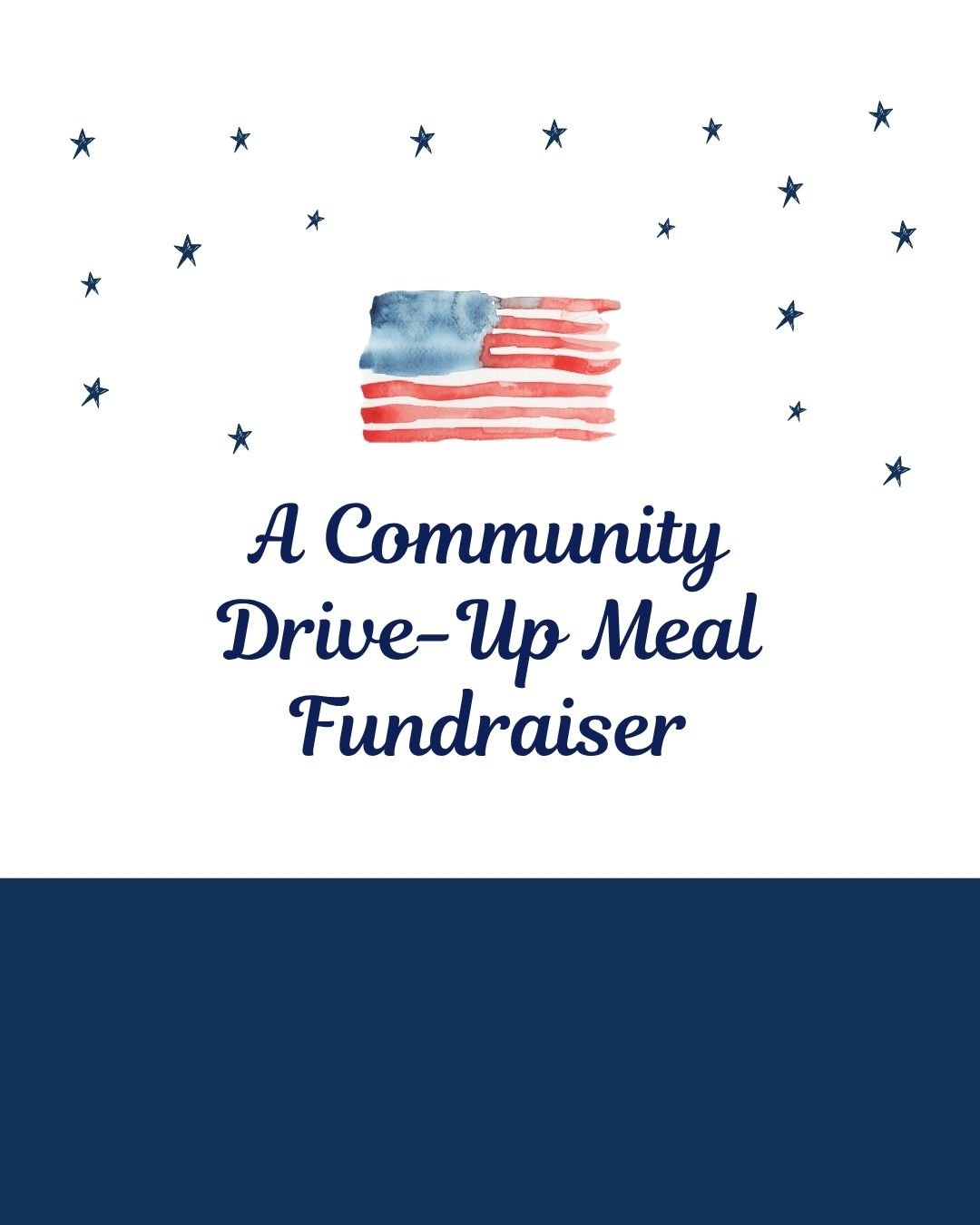 Event: Community Drive-Up Meal Fundraiser