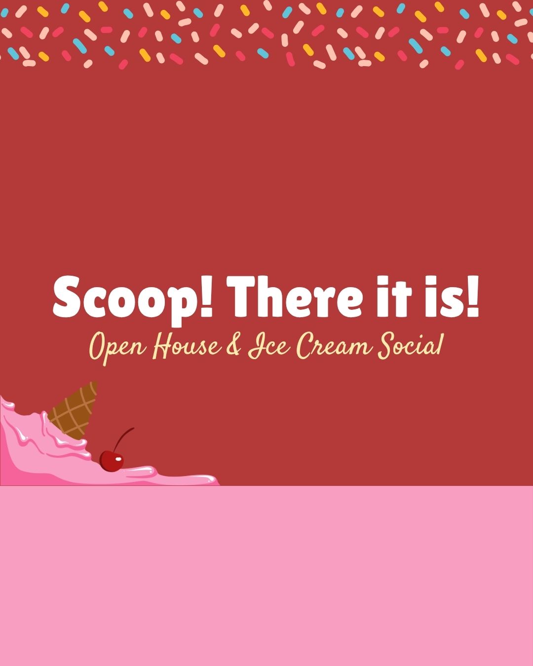 Event: Open House & Ice Cream Social