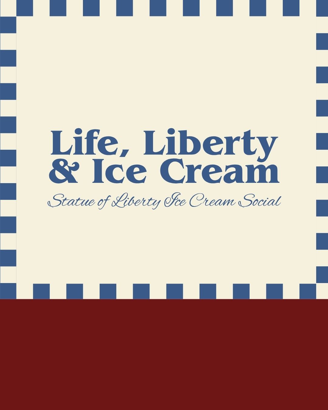 Event: Statue of Liberty Ice Cream Social