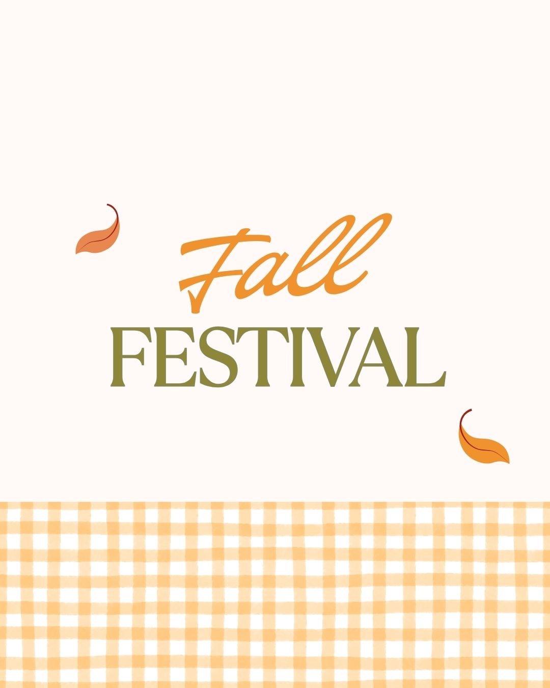 Event: Fall Festival