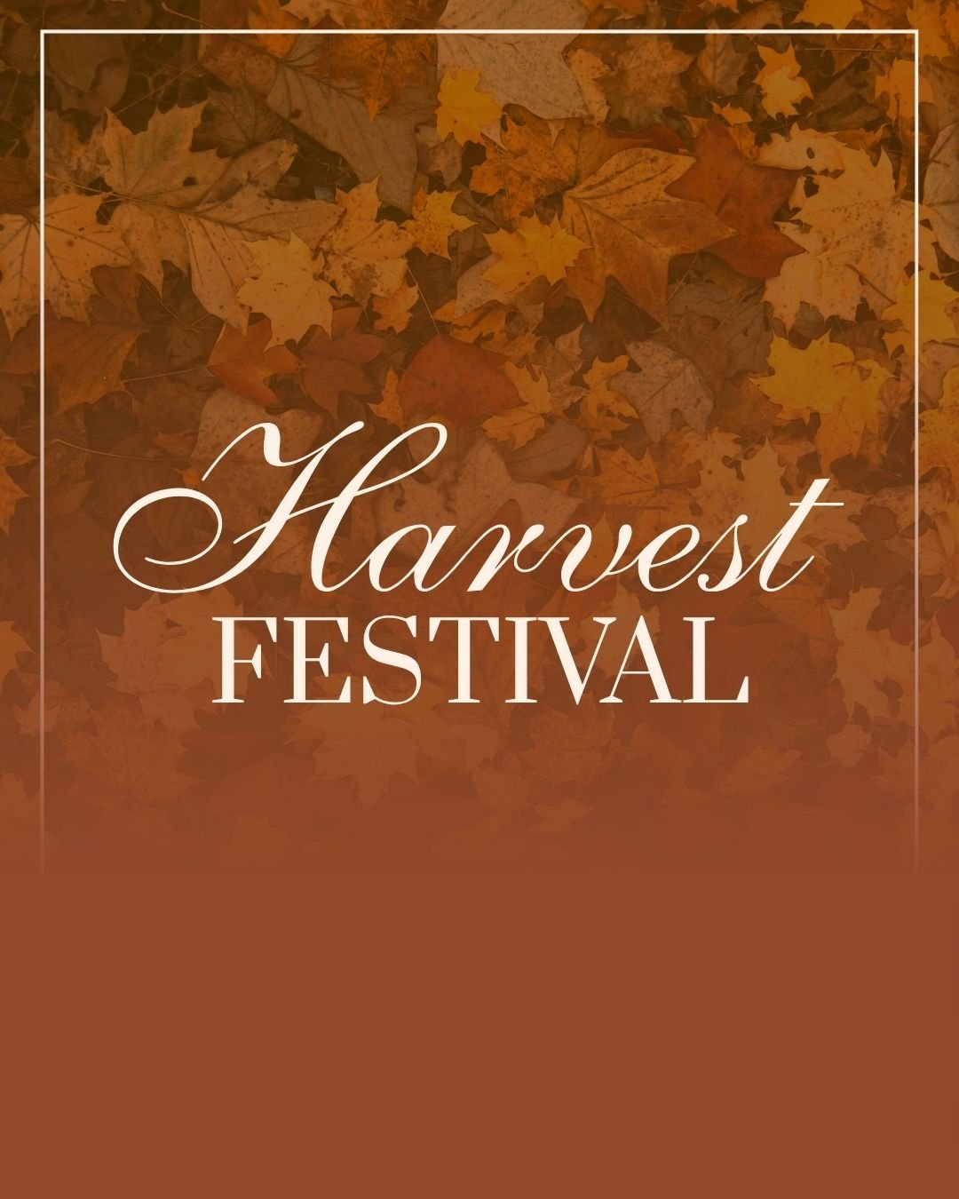 Event: Harvest Festival