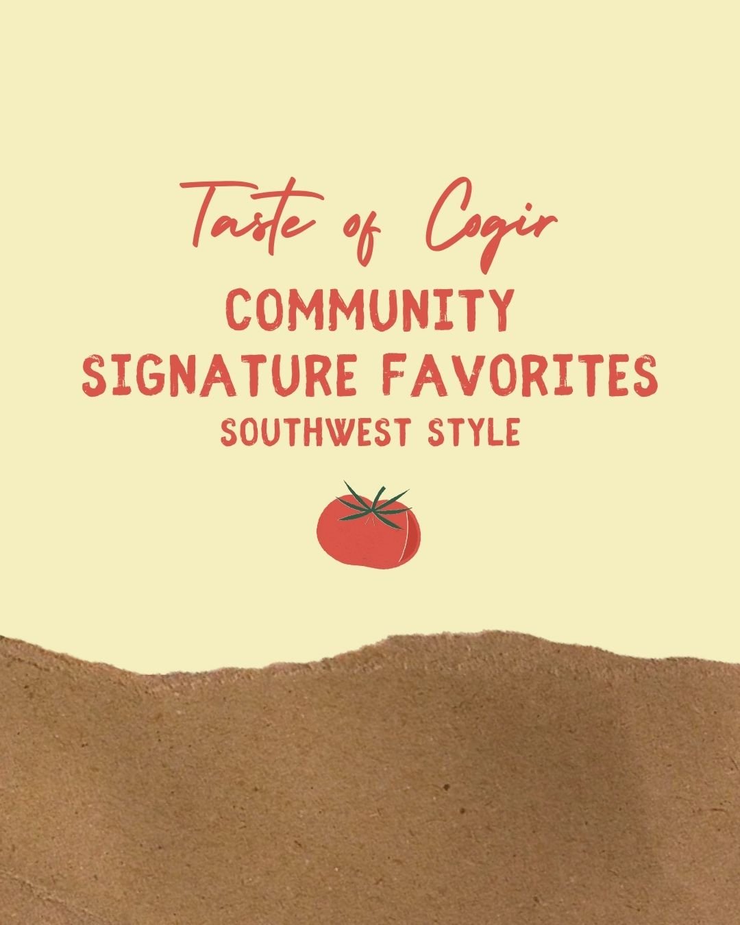 Event: Taste of Cogir: Community Signature Favorites