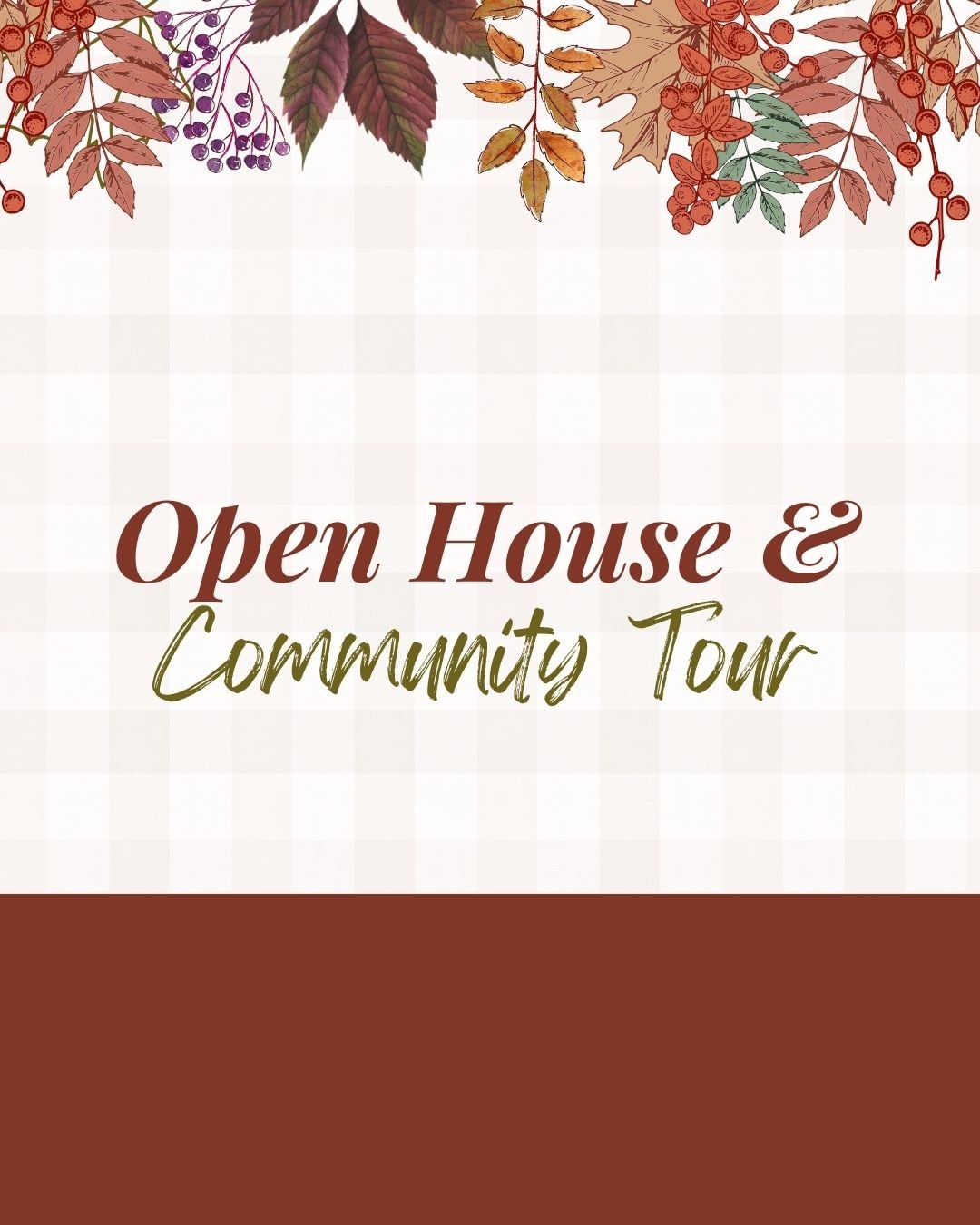 Event: Open House & Community Tour