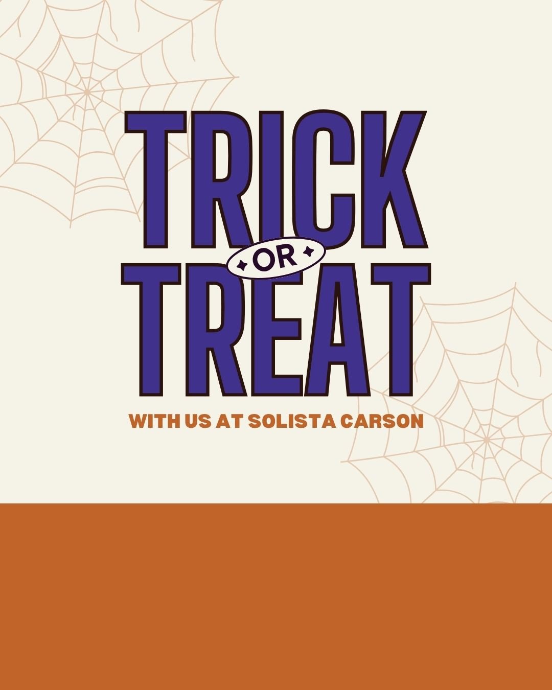 Event: Trick or Treat With Us