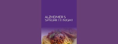 Event: Alzheimer’s Spaghetti Night