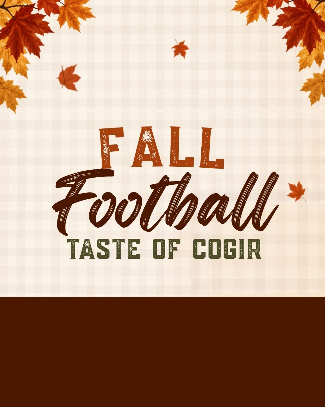 Event: Fall Football: Taste of Cogir