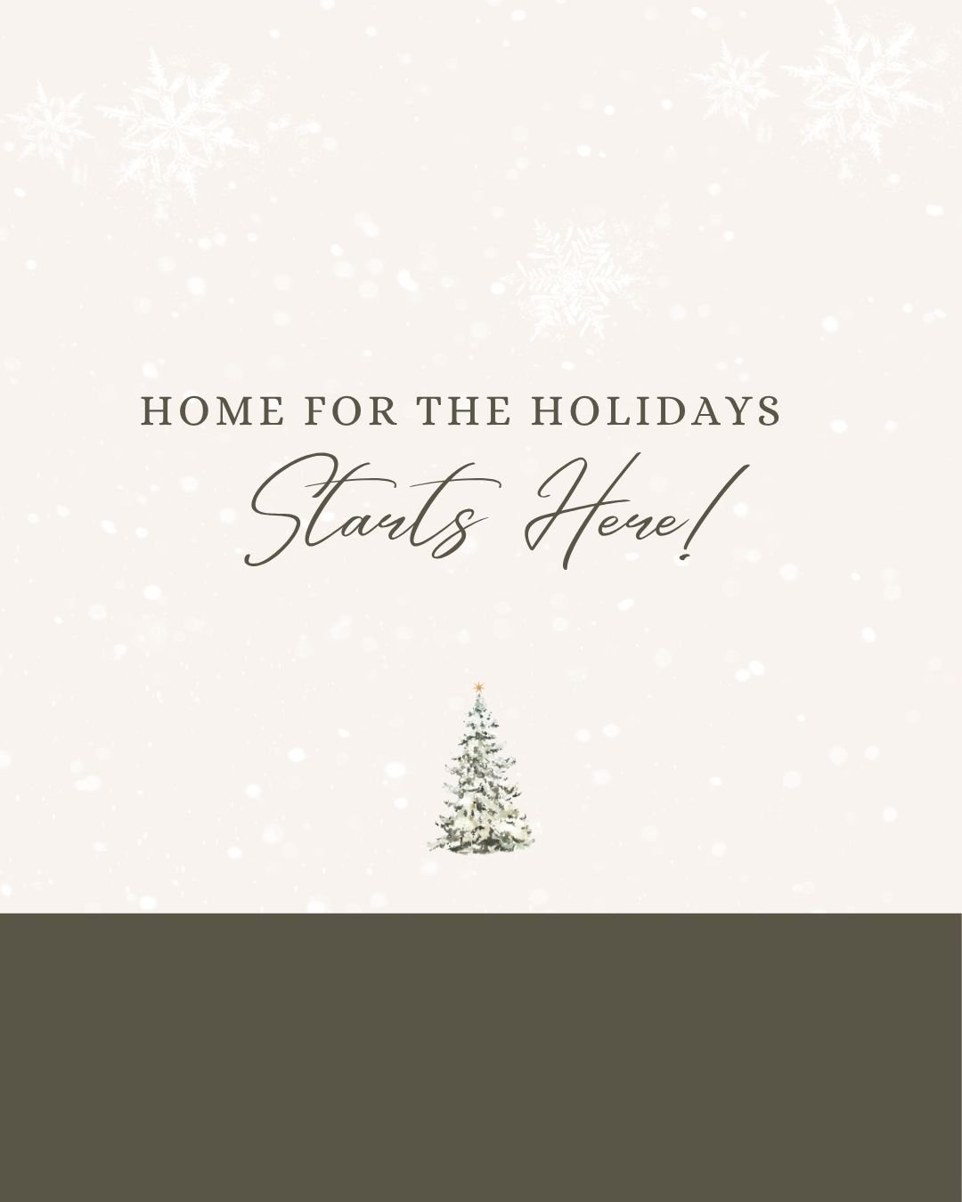 Event: Start Here for the Holidays!