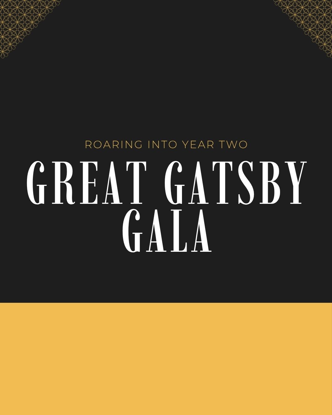 Event: Great Gatsby Gala: Roaring Into Year Two