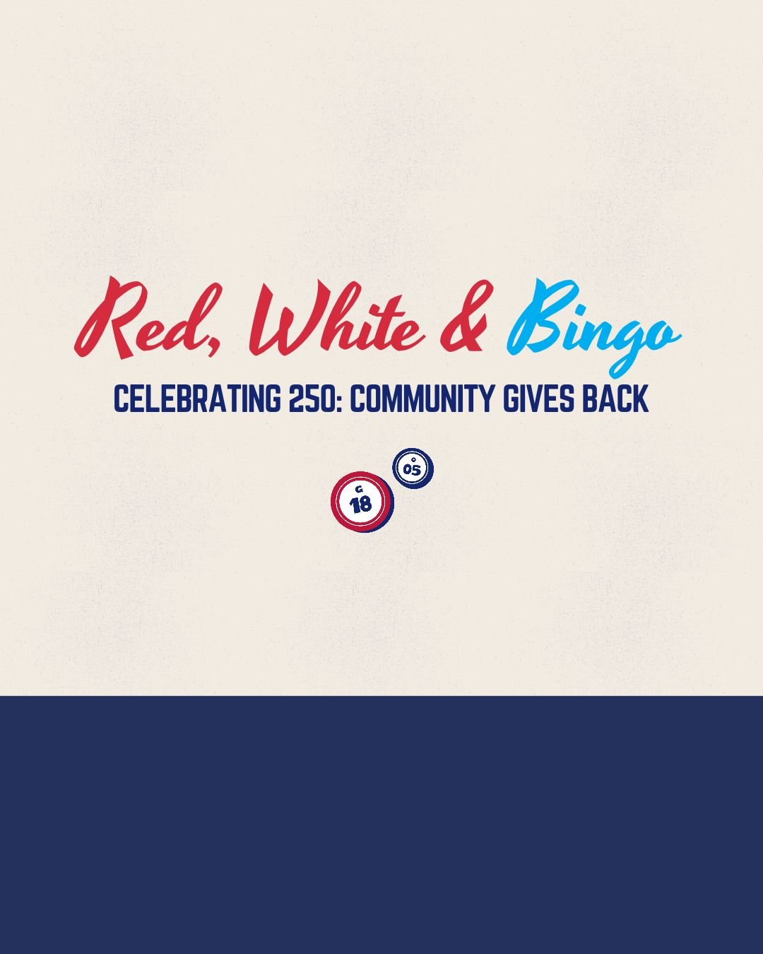 Event: Red, White & Bingo