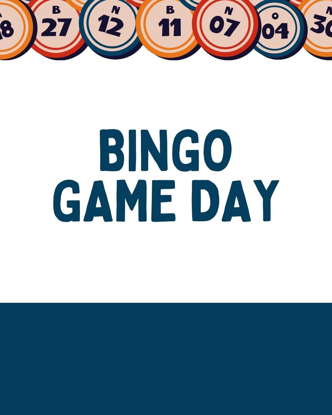 Event: Bingo Game Day