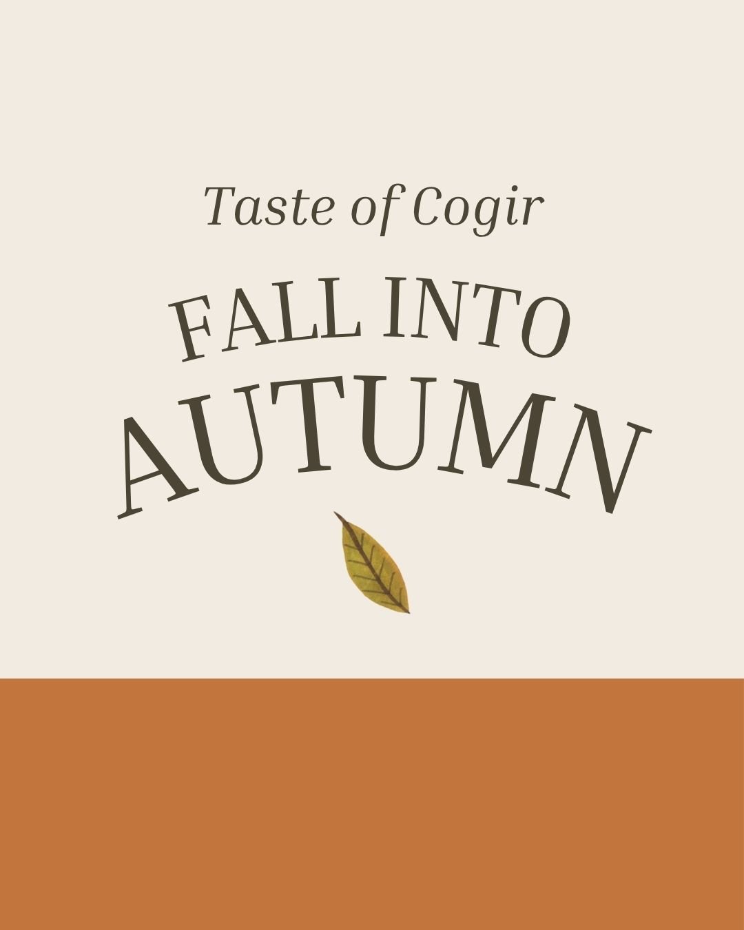 Event: Fall Into Autumn: Taste of Cogir