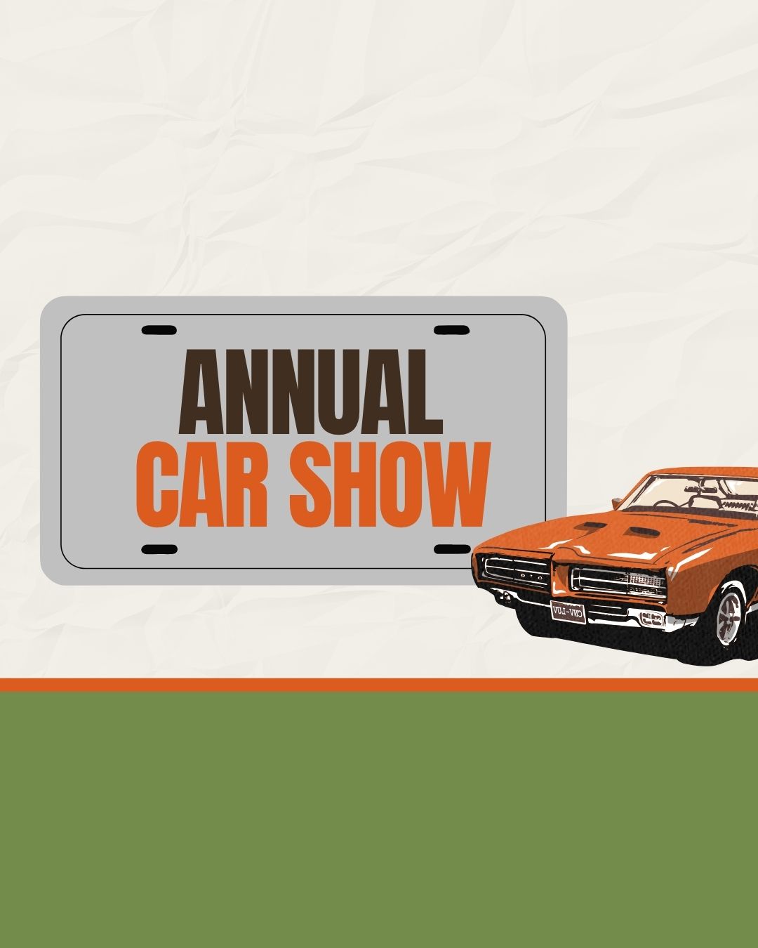 Event: Annual Car Show