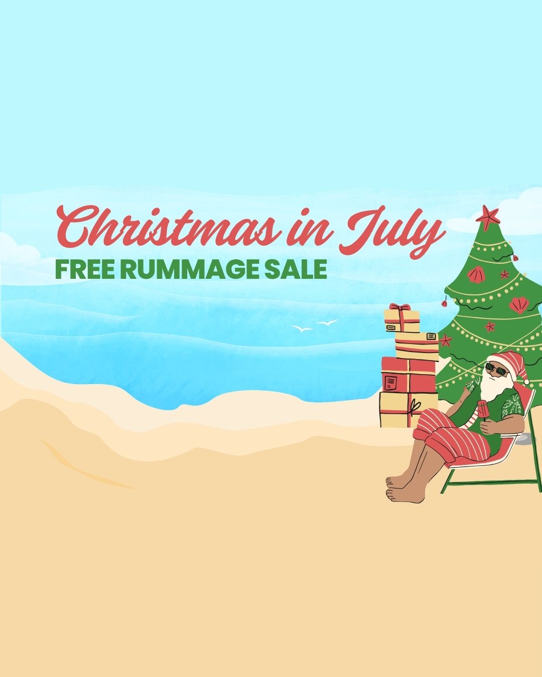 Event: Christmas in July Free Rummage Sale
