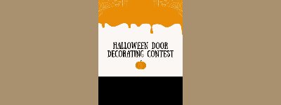 Event: Halloween Door Decorating Contest