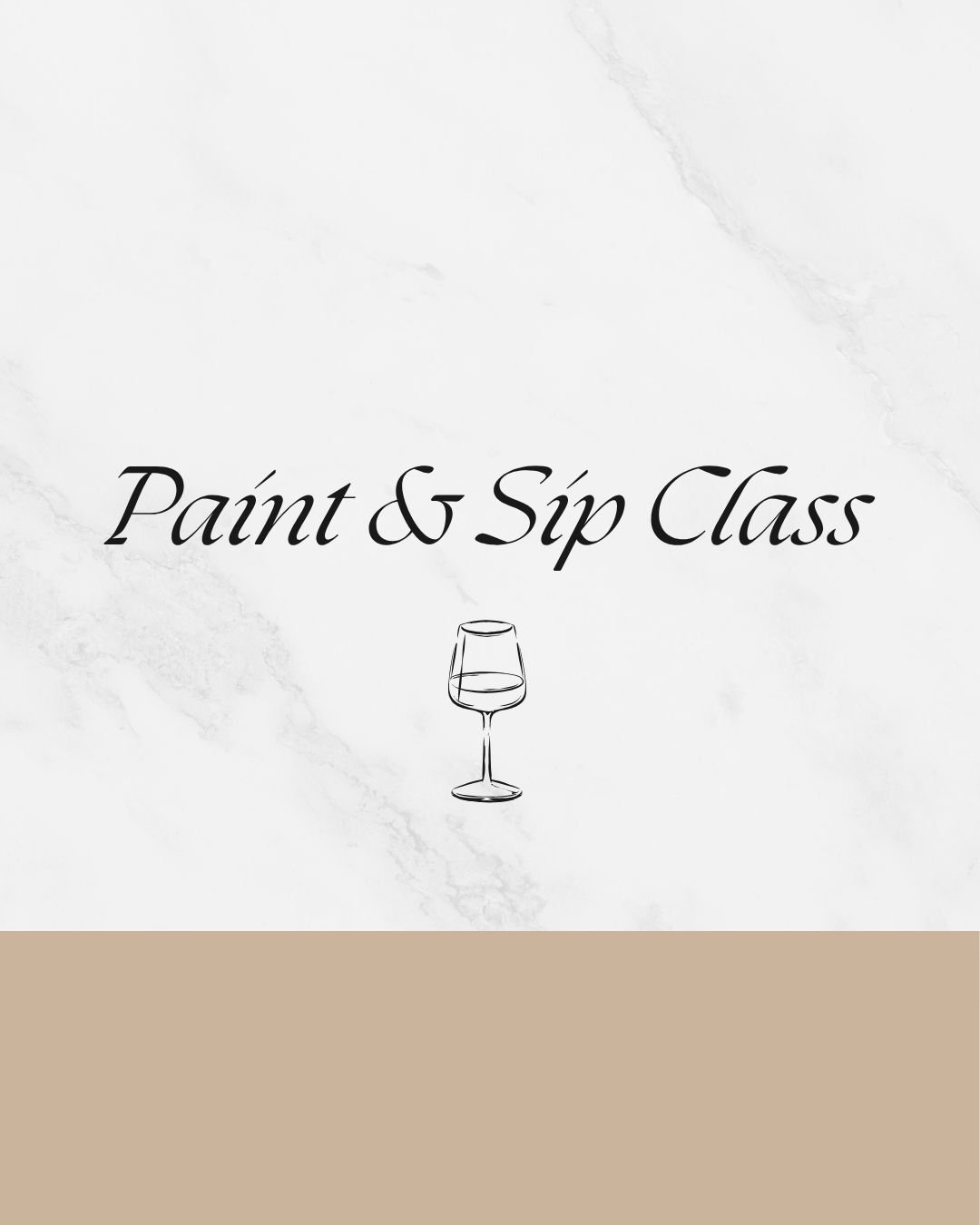 Event: Paint & Sip Class