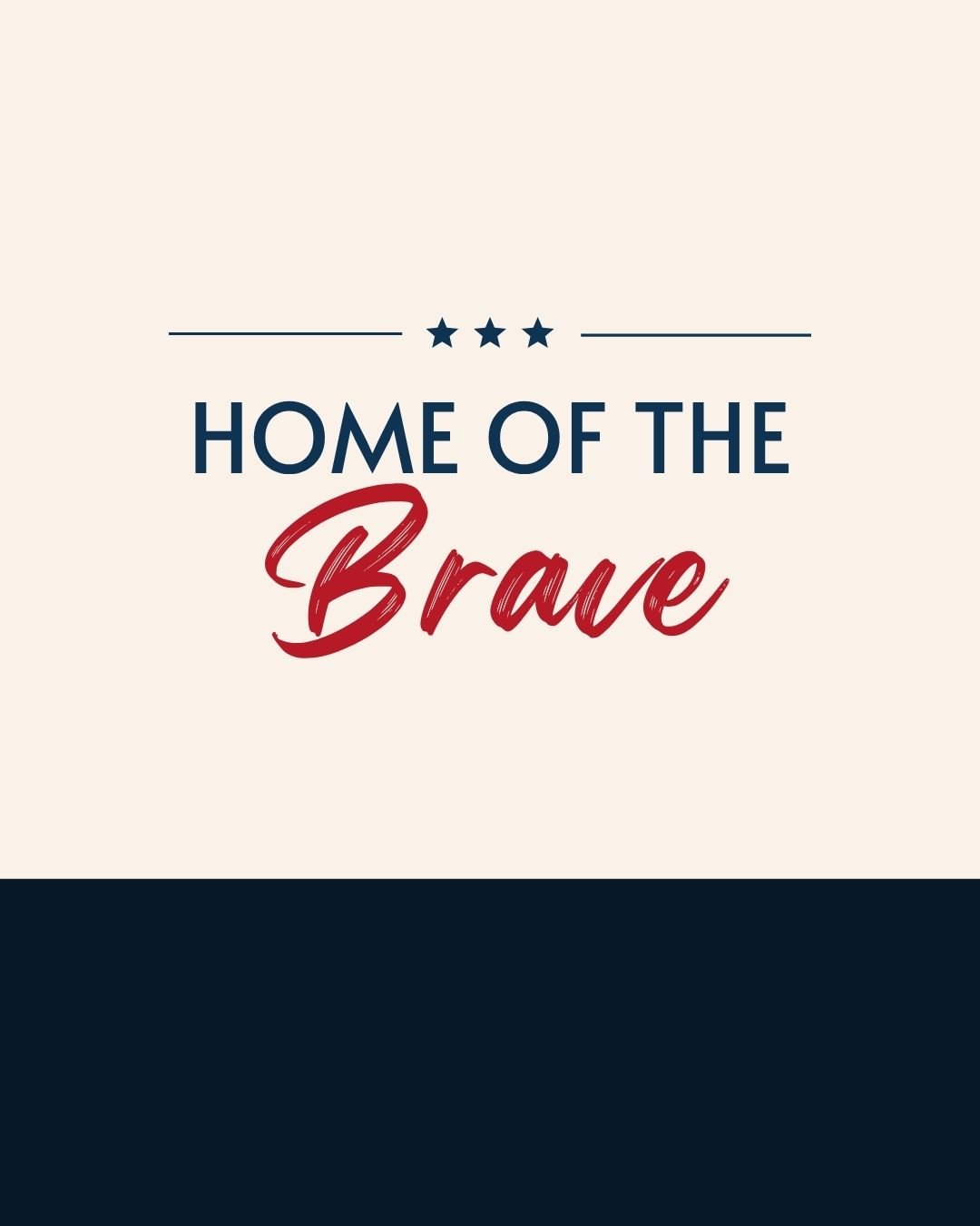 Event: Home of the Brave