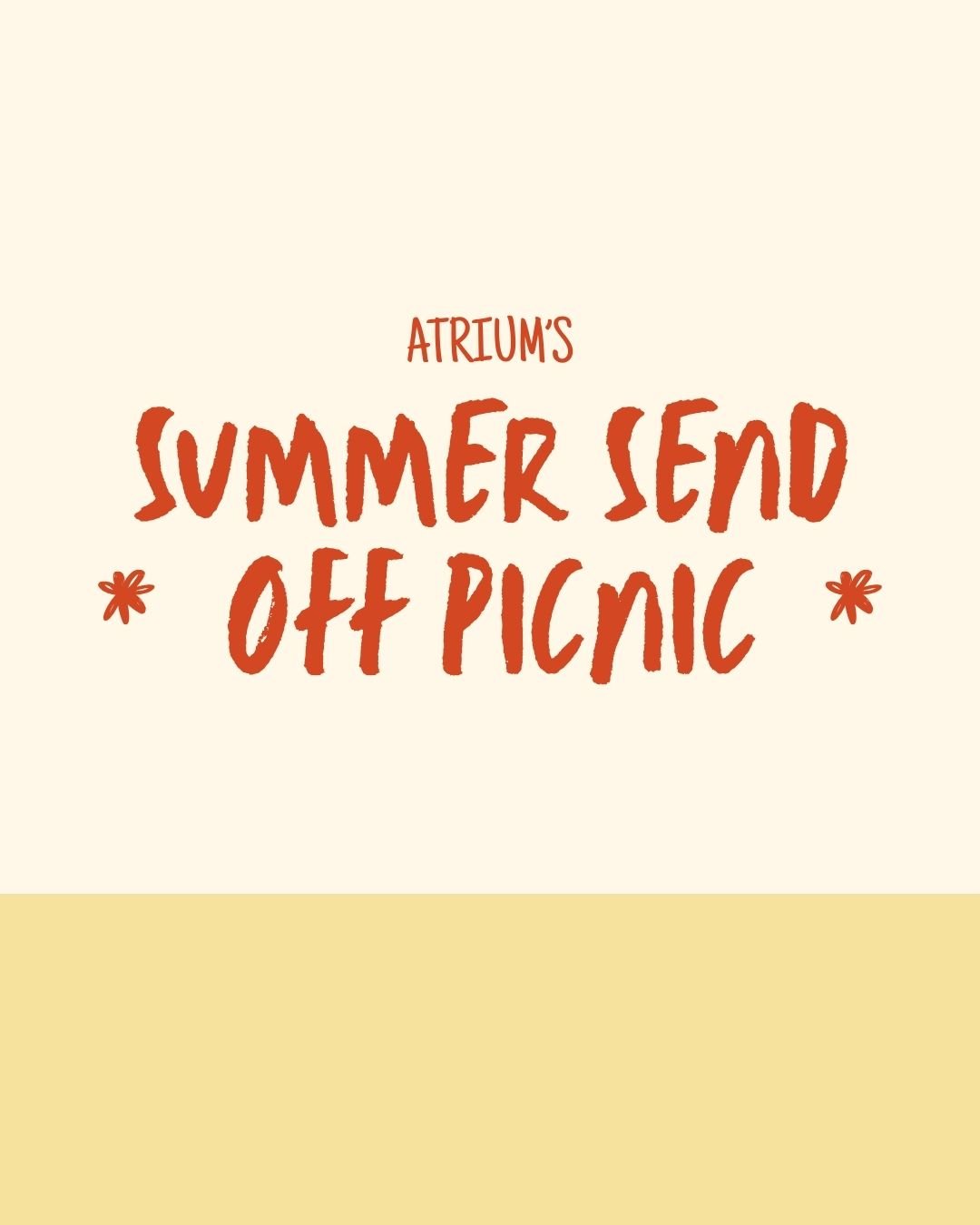 Event: Atrium’s Summer Send Off Picnic