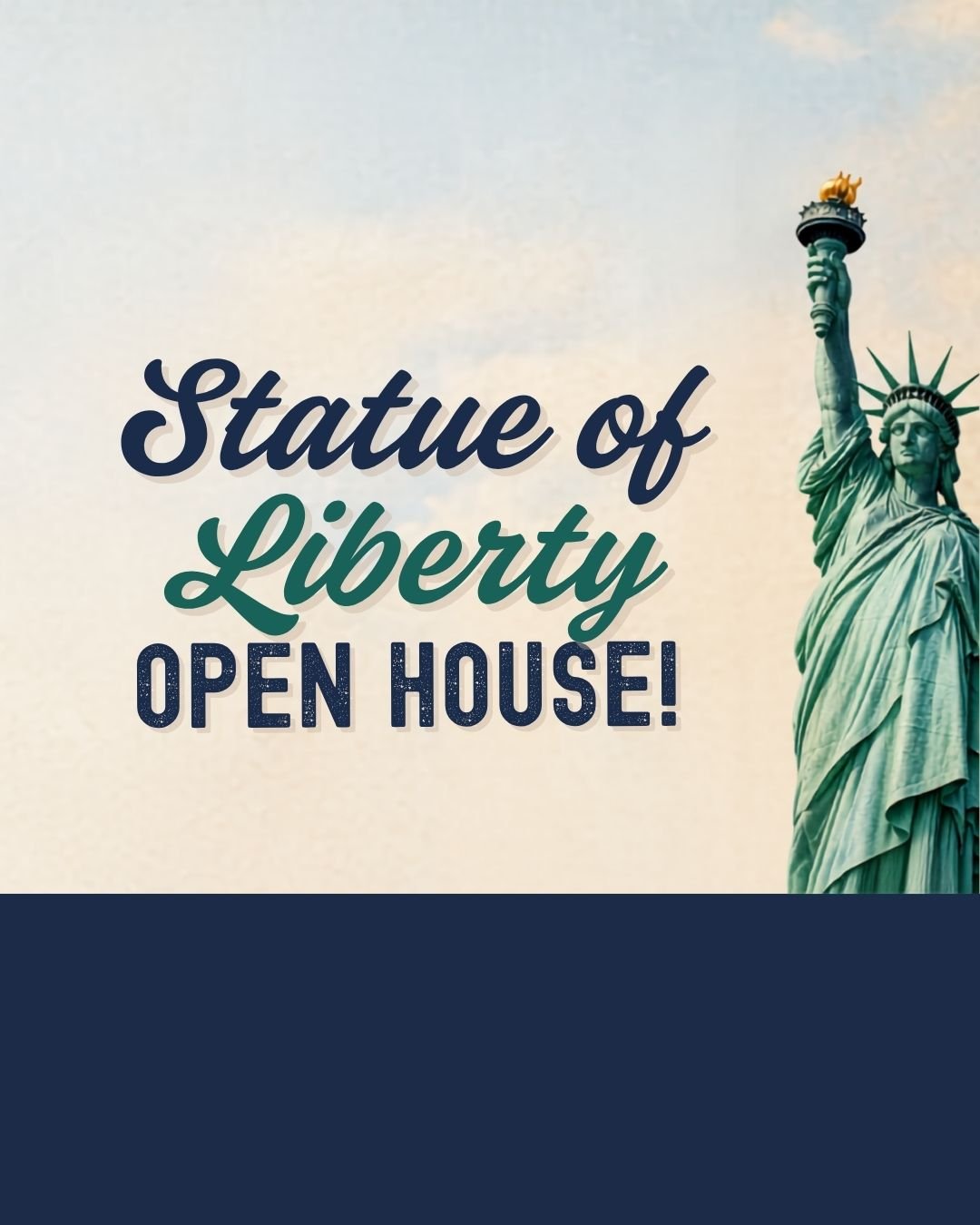 Event: Statue of Liberty Themed Open House