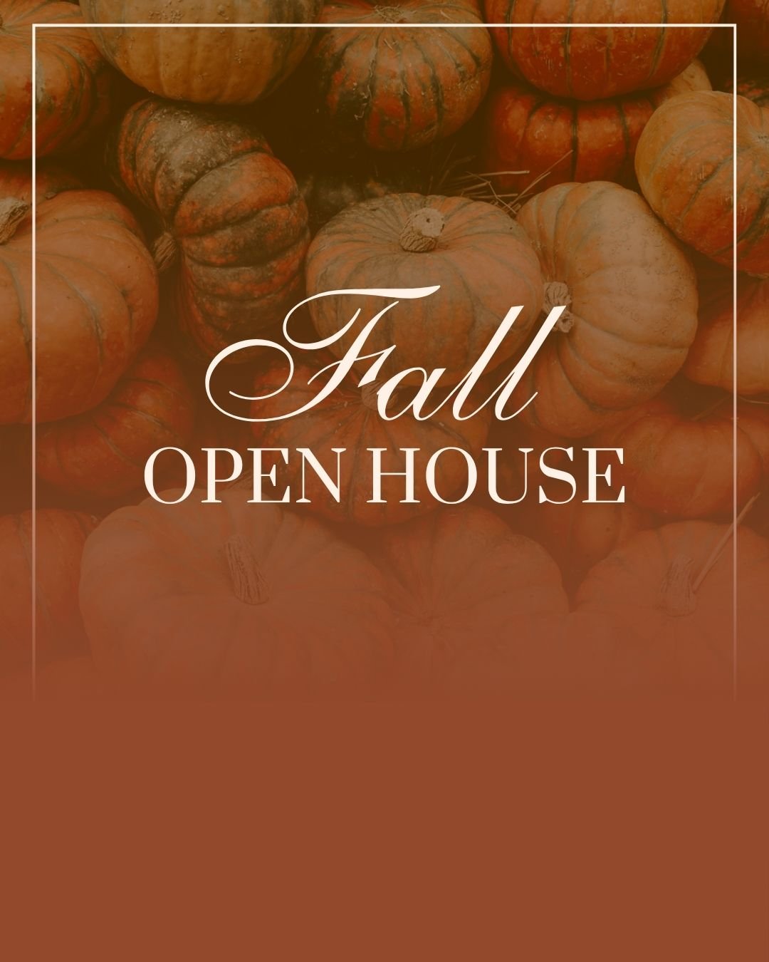Event: Fall Open House