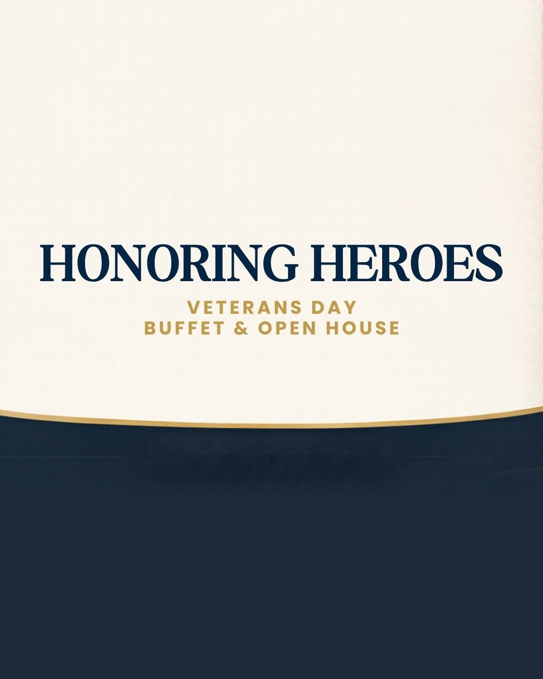 Event: Honoring Heroes Veterans Day Open House