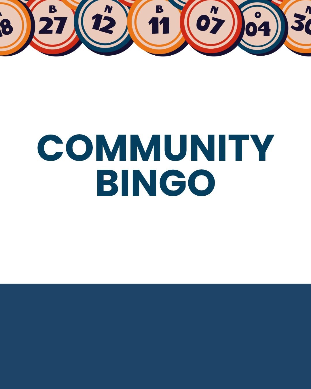 Event: Community Bingo