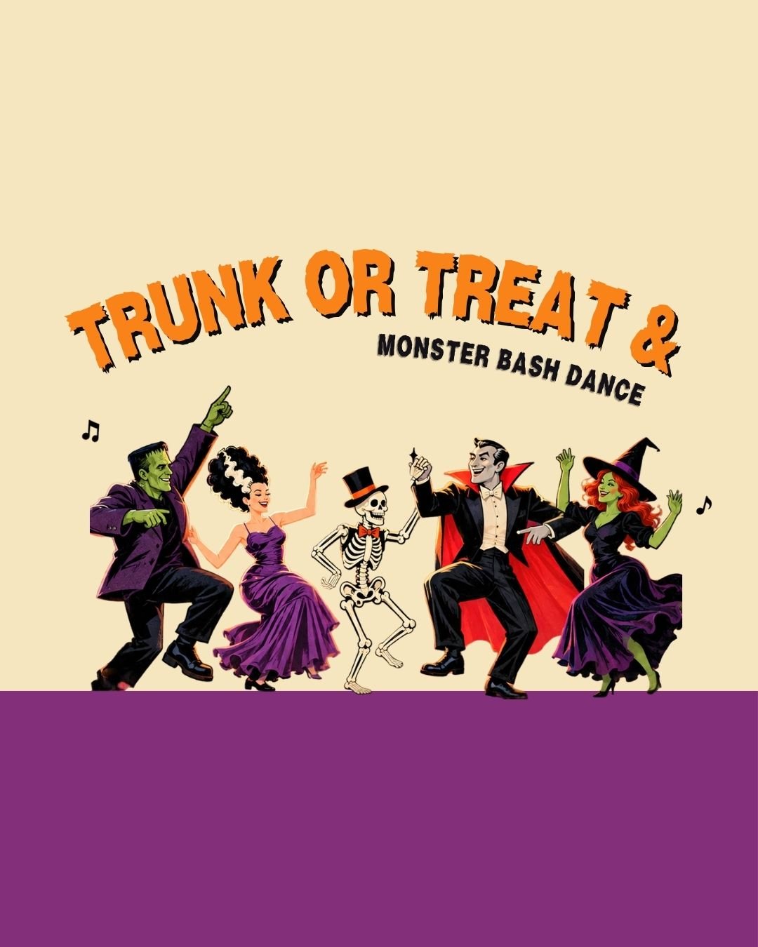 Event: Trunk or Treat & Monster Bash Dance